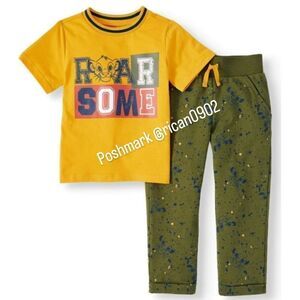 Disney Lion King Simba Roarsome Shirt and Jogger Set